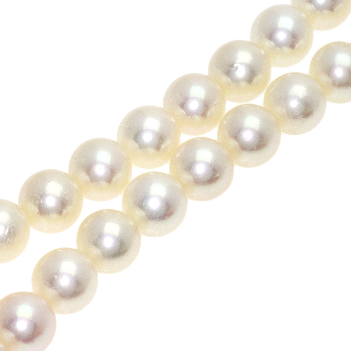 TASAKI Pearl Pearl Earring 2-piece set Necklace Silver Ladies [Used]