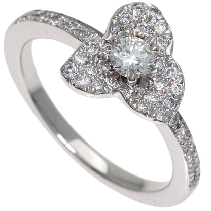 PIAGET Rose Diamond #48 Ring K18 White Gold Ladies [Used]
