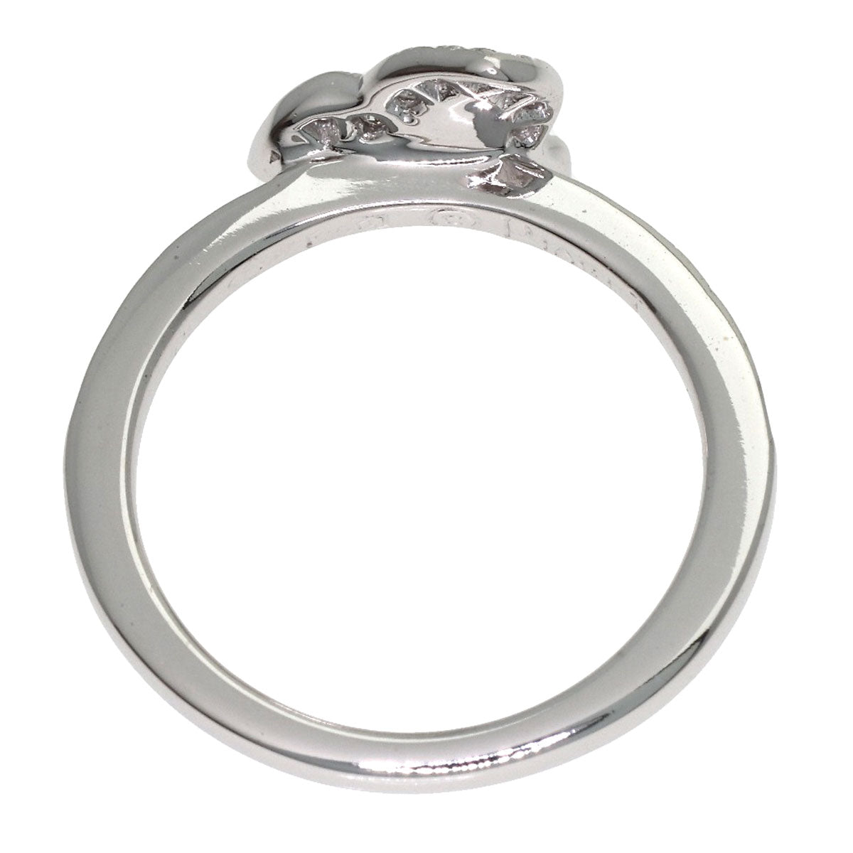 PIAGET Rose Diamond #48 Ring K18 White Gold Ladies [Used]