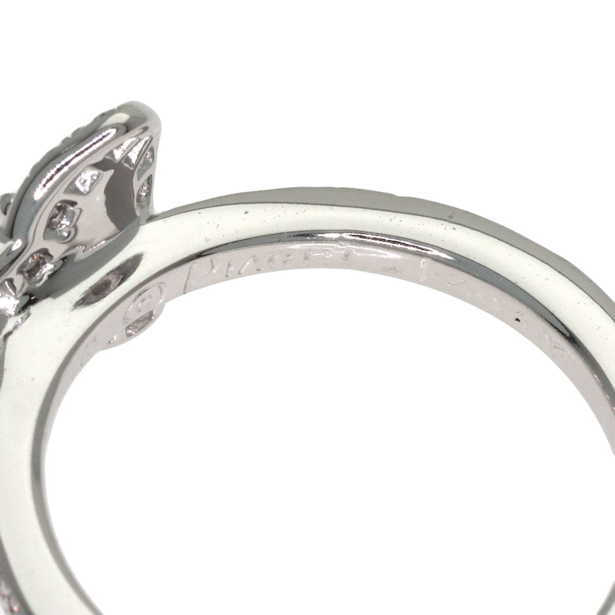 PIAGET Rose Diamond #48 Ring K18 White Gold Ladies [Used]