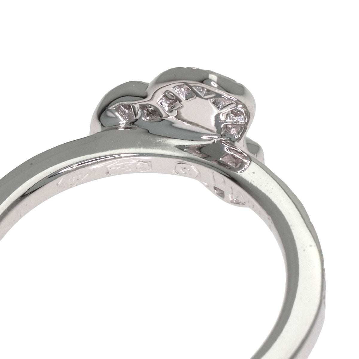 PIAGET Rose Diamond #48 Ring K18 White Gold Ladies [Used]