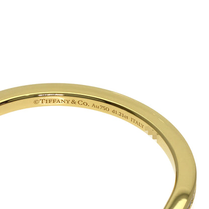 TIFFANY&Co. TIFFANY&Co. Rock Narrow Bangle Large Diamond Bracelet K18 Yellow Gold K18 White GoldLadies [Used]
