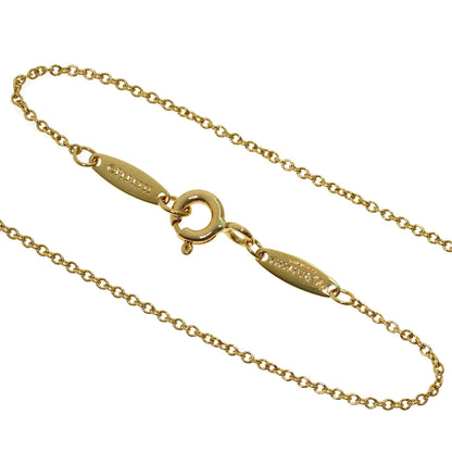 TIFFANY&Co. By The Yard 1P Diamond Necklace K18 Yellow Gold Ladies [Used]