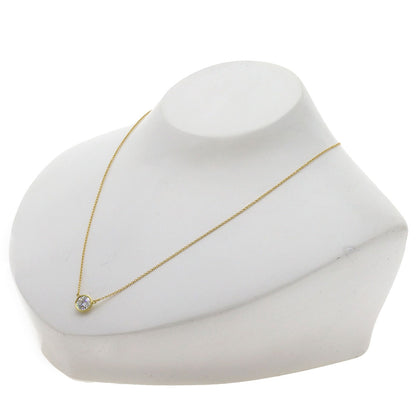 TIFFANY&Co. By The Yard 1P Diamond Necklace K18 Yellow Gold Ladies [Used]