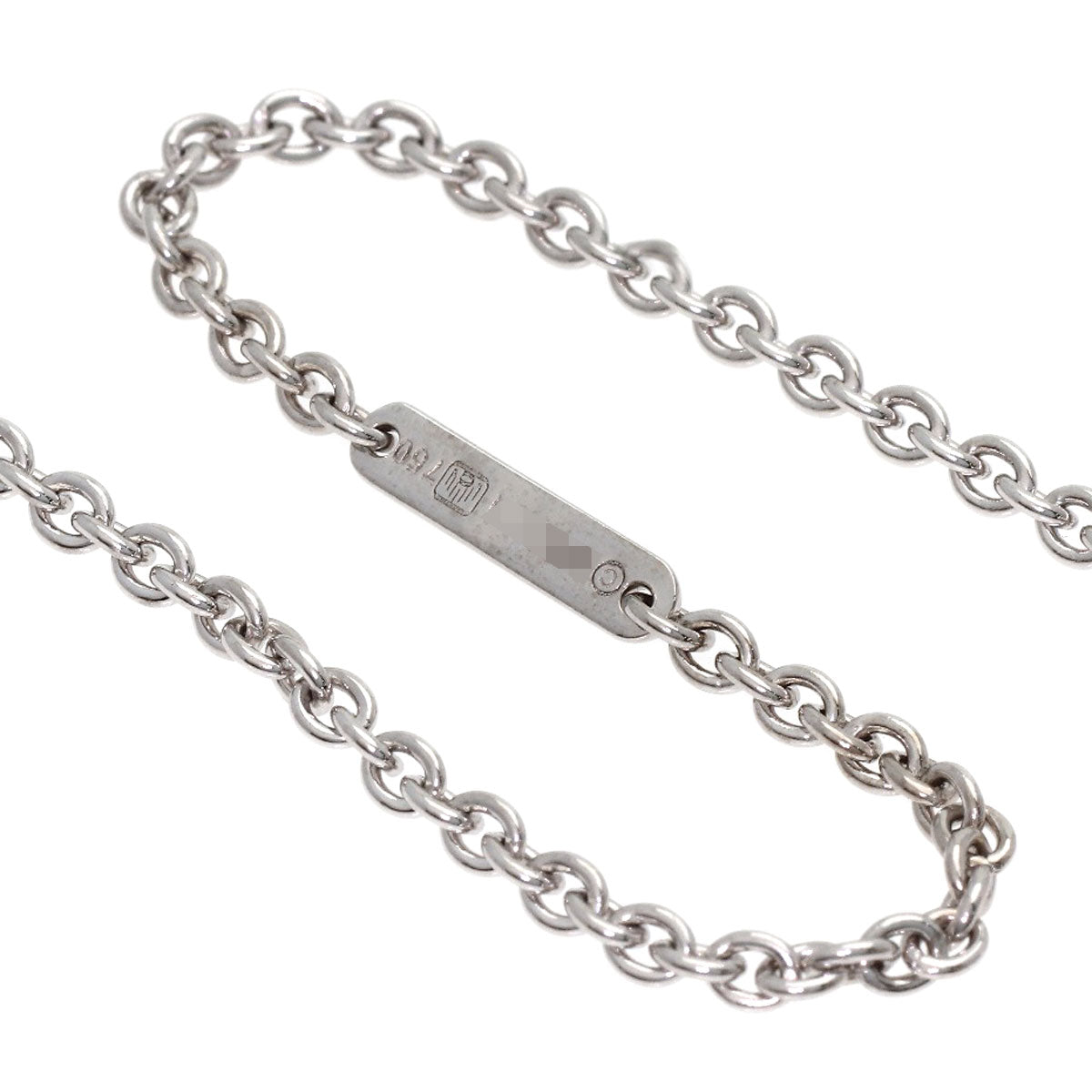 CARTIER Monamour 1P Diamond Necklace K18 White Gold Ladies [Used]