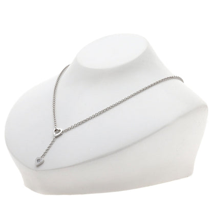 CARTIER Monamour 1P Diamond Necklace K18 White Gold Ladies [Used]