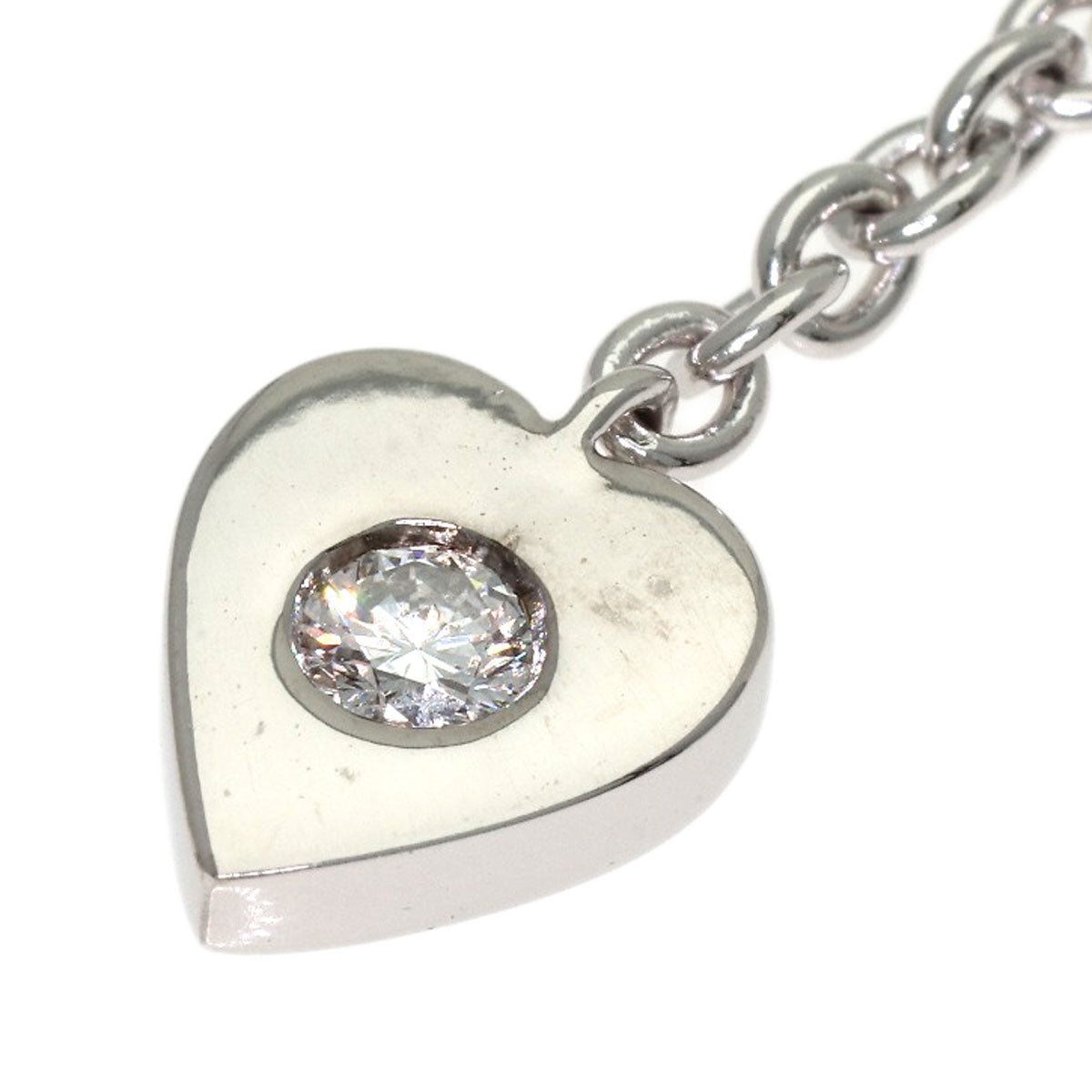 CARTIER Monamour 1P Diamond Necklace K18 White Gold Ladies [Used]