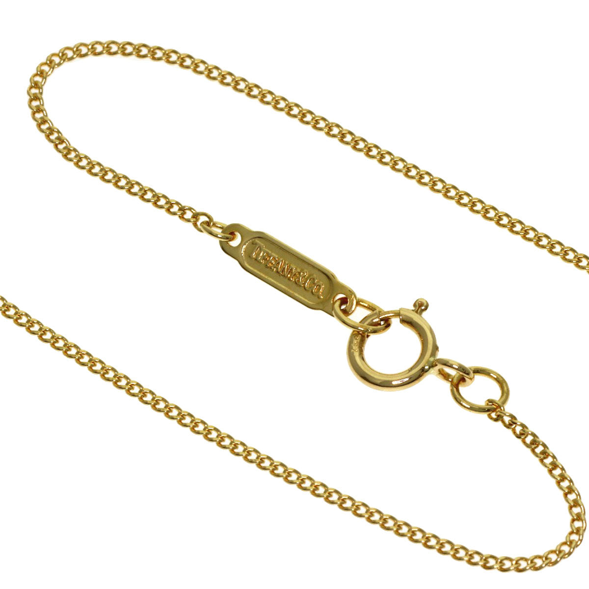 TIFFANY&Co. Dogwood Necklace K18 Yellow Gold Ladies [Used]