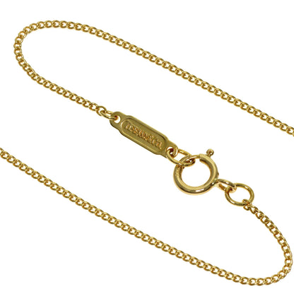 TIFFANY&Co. Dogwood Necklace K18 Yellow Gold Ladies [Used]
