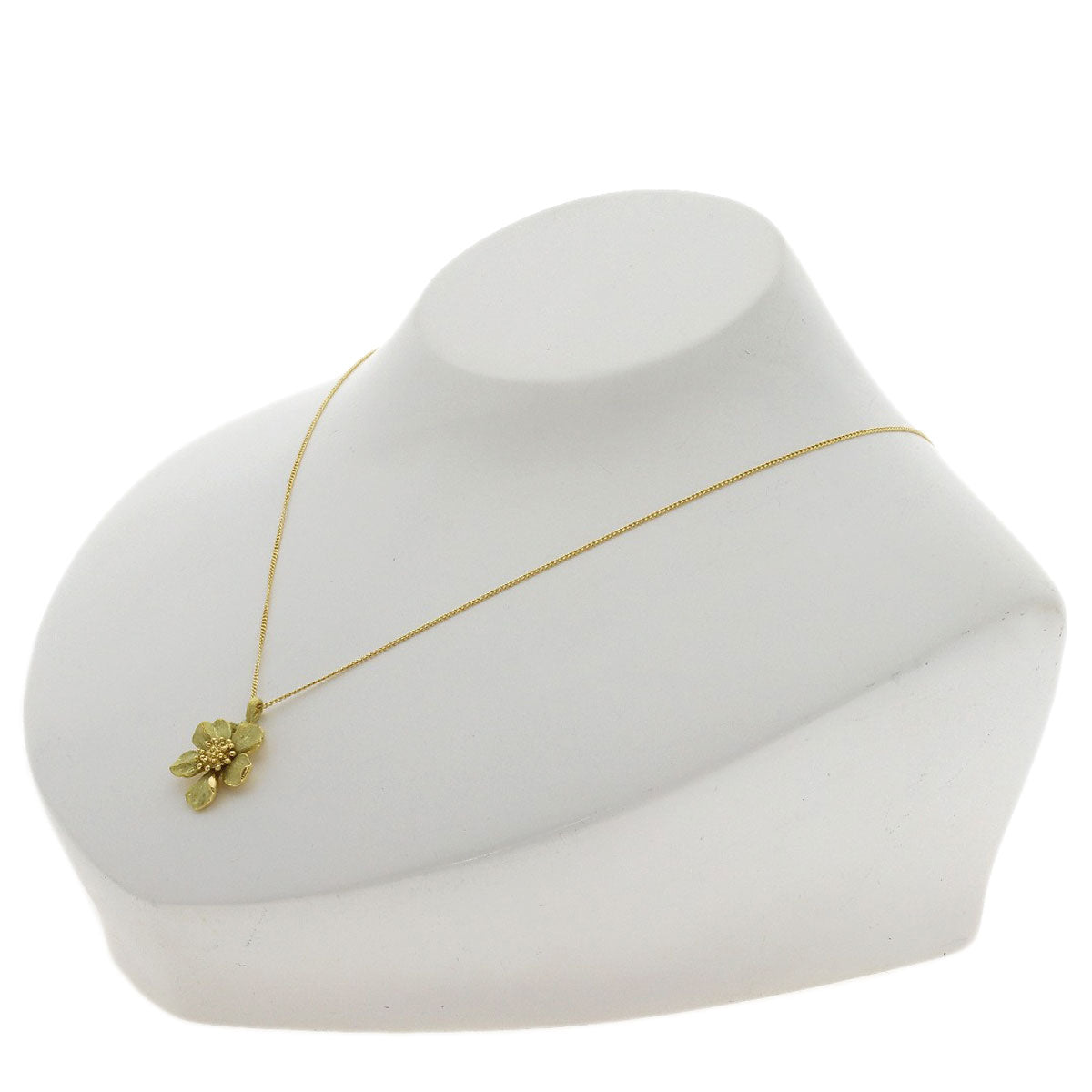 TIFFANY&Co. Dogwood Necklace K18 Yellow Gold Ladies [Used]