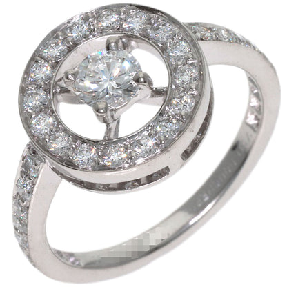 Boucheron Avalonde Diamond #50 Ring K18 White Gold Ladies [Used]