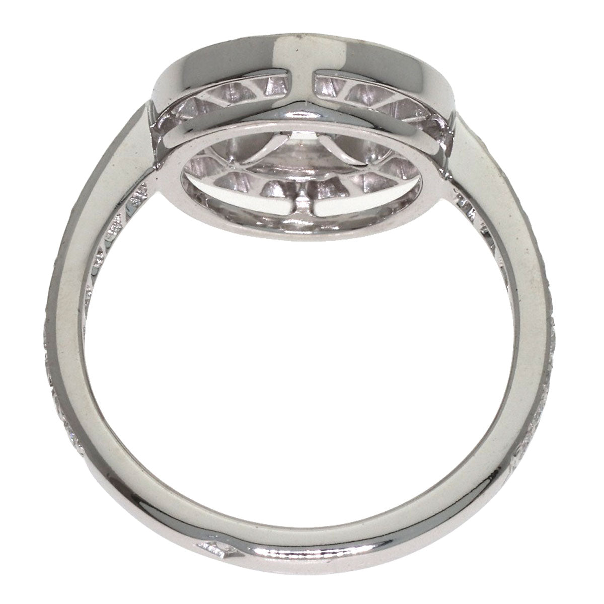 Boucheron Avalonde Diamond #50 Ring K18 White Gold Ladies [Used]