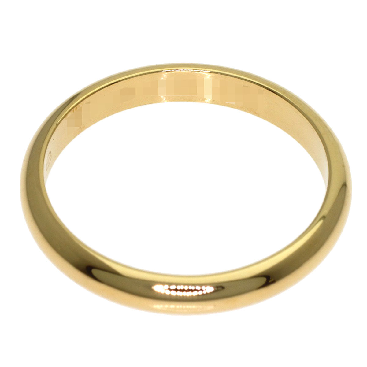 CARTIER Wedding #48 Ring K18 Pink Gold Ladies [Used]