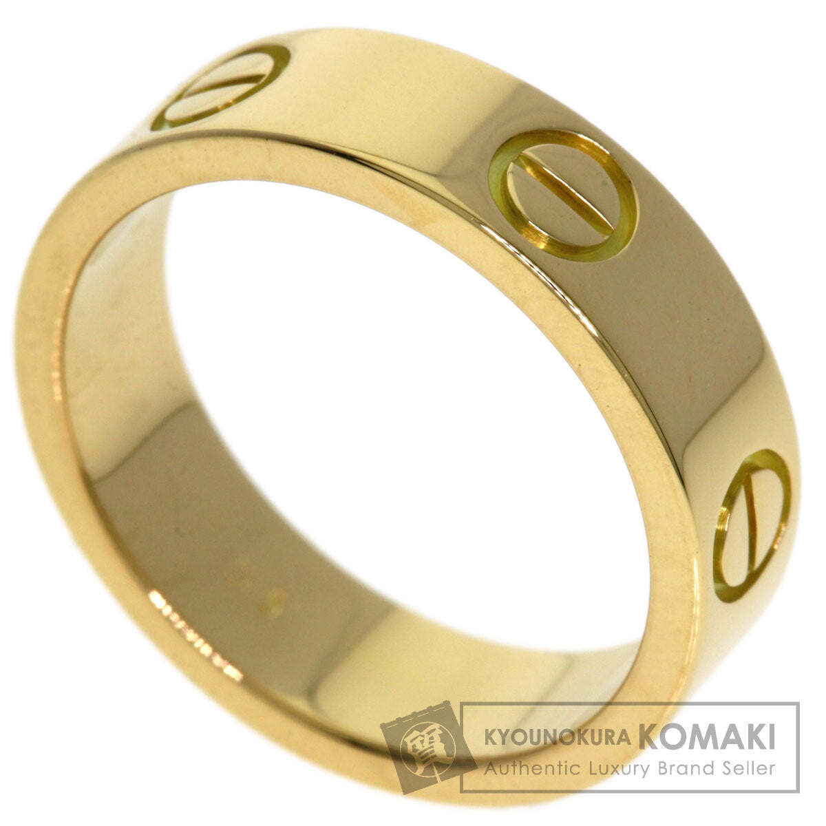 CARTIER love ring #55 Ring K18 Yellow Gold Ladies [Used]