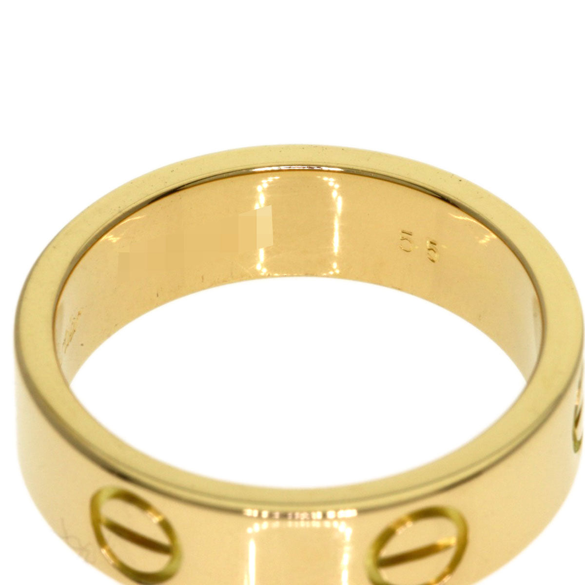 CARTIER love ring #55 Ring K18 Yellow Gold Ladies [Used]