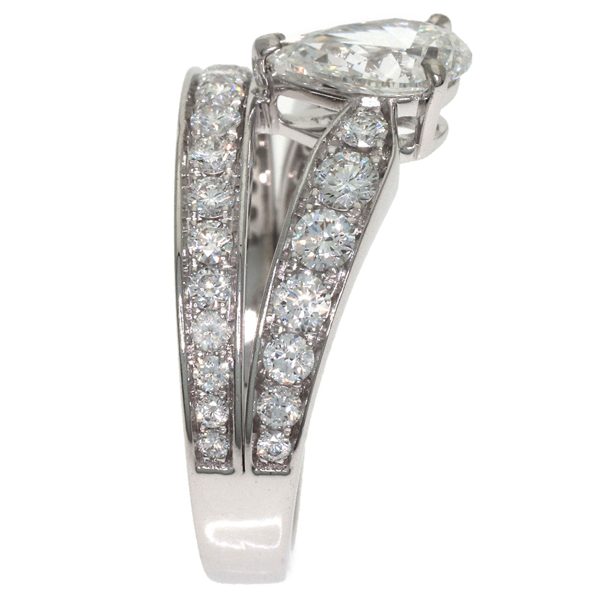 Chaumet Josephine Tiara Diamond Ring K18 White Gold Ladies [Used]