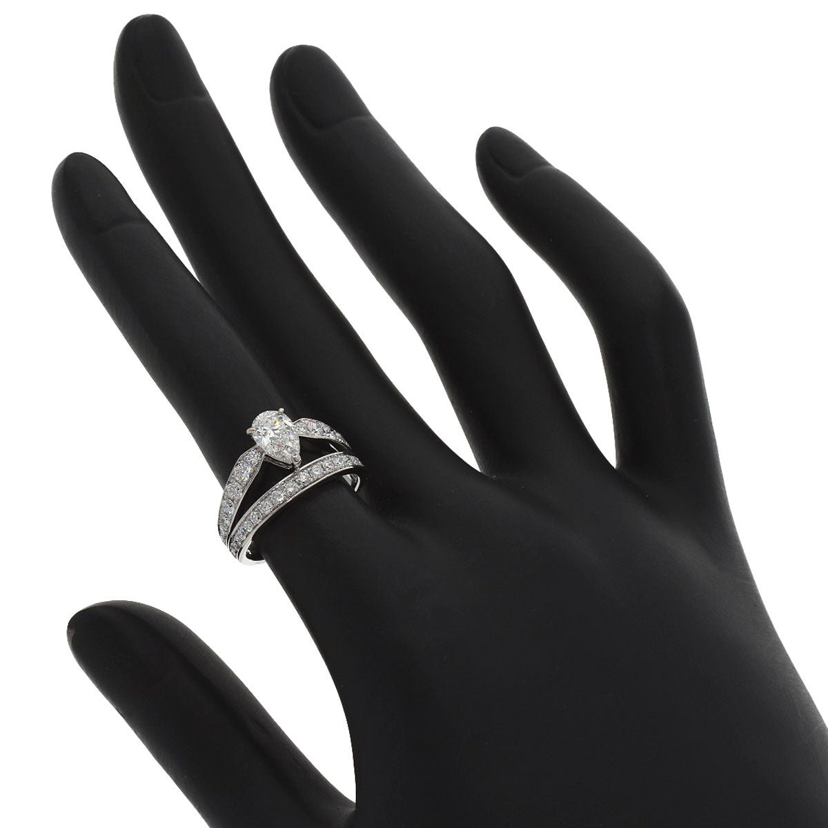Chaumet Josephine Tiara Diamond Ring K18 White Gold Ladies [Used]