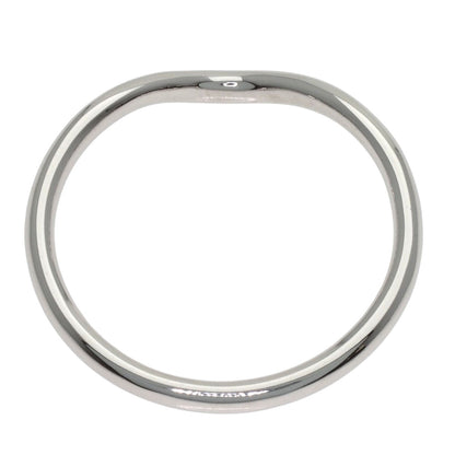 TIFFANY&Co. Curved band Ring Platinum PT950 Ladies [Used]