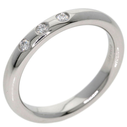 TIFFANY&Co. Wedding 3P Diamond Ring Platinum PT950 Ladies [Used]