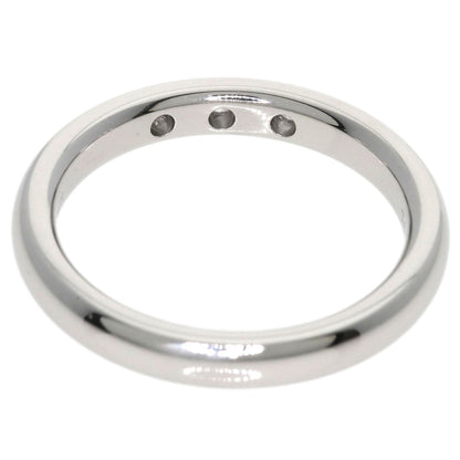 TIFFANY&Co. Wedding 3P Diamond Ring Platinum PT950 Ladies [Used]