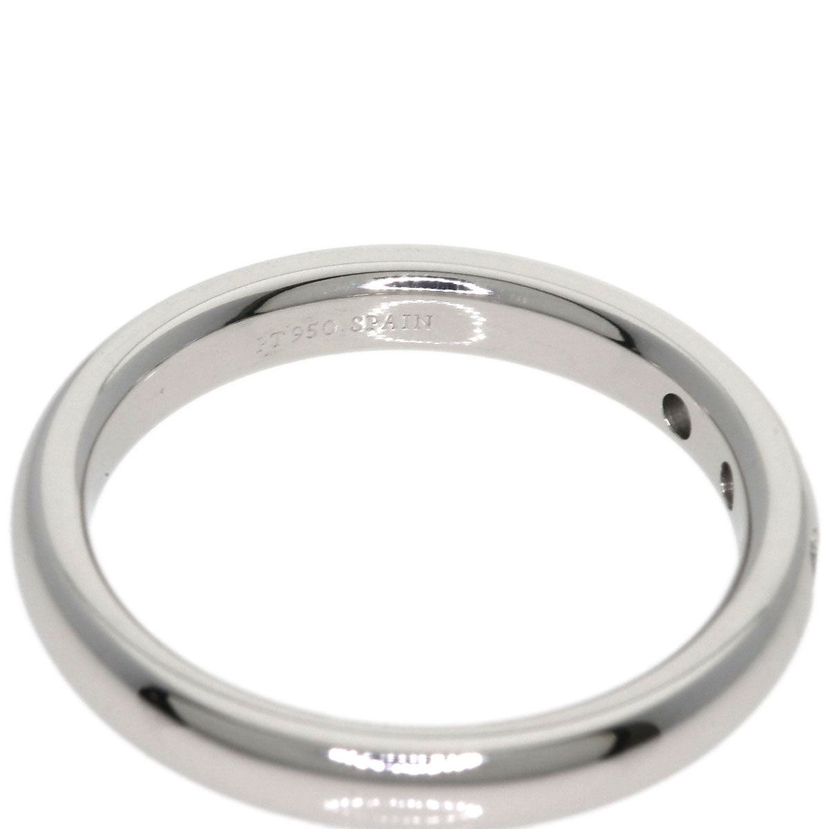 TIFFANY&Co. Wedding 3P Diamond Ring Platinum PT950 Ladies [Used]
