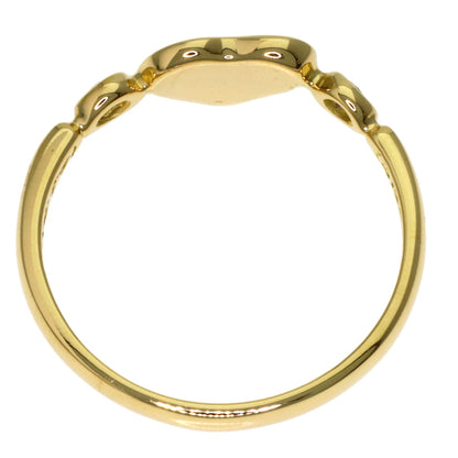 TIFFANY&Co. Full Heart 2P Diamond Ring K18 Yellow Gold Ladies [Used]