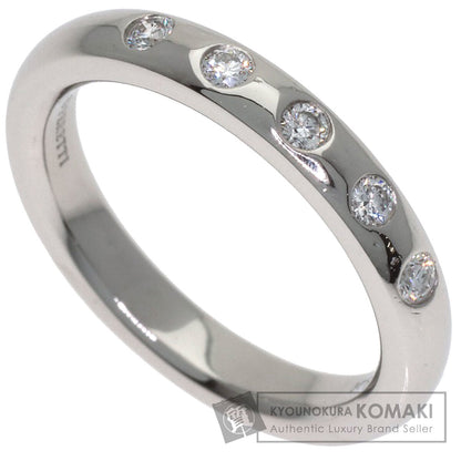 TIFFANY&Co. Wedding 5P Diamond Ring Platinum PT950 Ladies [Used]