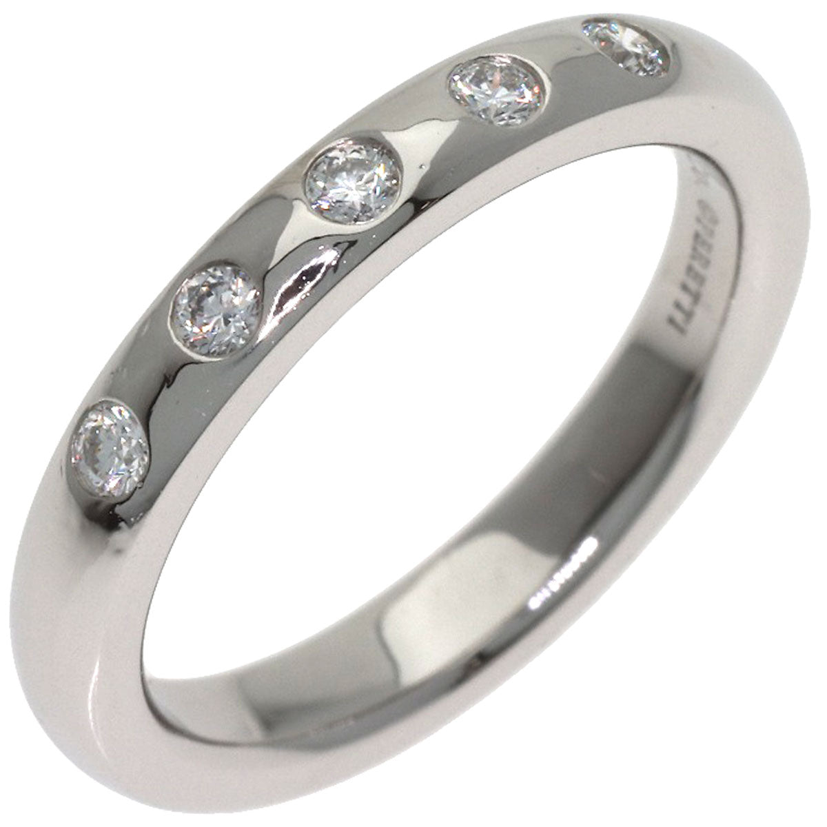 TIFFANY&Co. Wedding 5P Diamond Ring Platinum PT950 Ladies [Used]