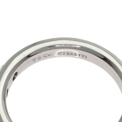 TIFFANY&Co. Wedding 5P Diamond Ring Platinum PT950 Ladies [Used]