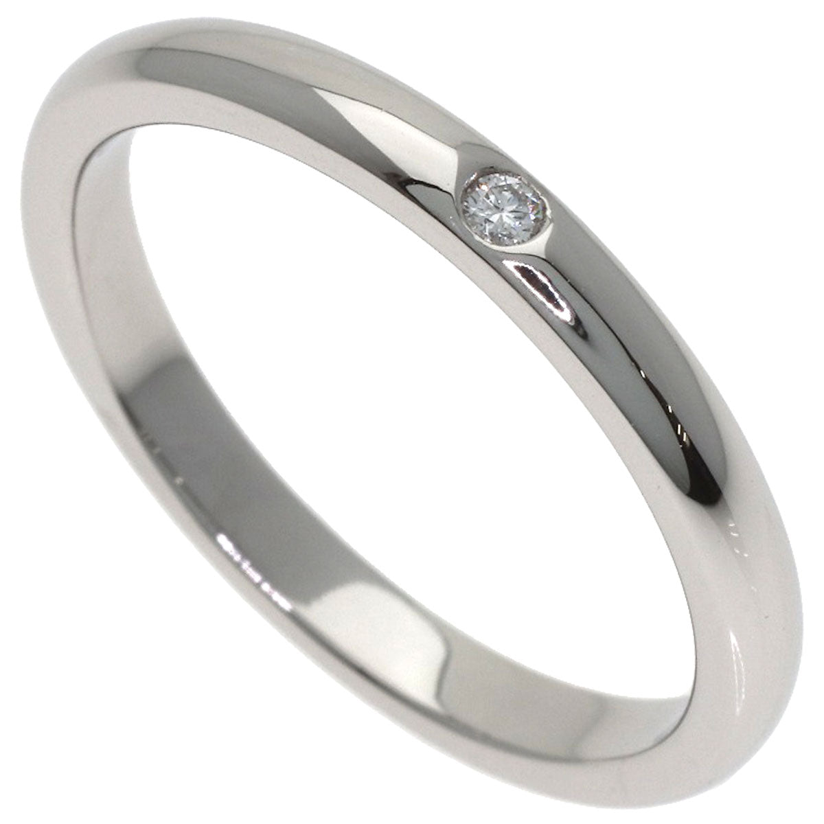 TIFFANY&Co. Wedding Diamonds Ring Platinum PT950 Ladies [Used]