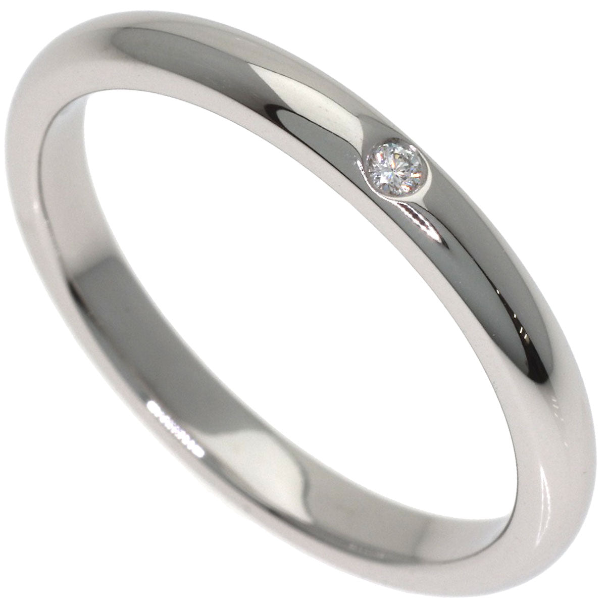 TIFFANY&Co. Wedding Diamonds Ring Platinum PT950 Ladies [Used]