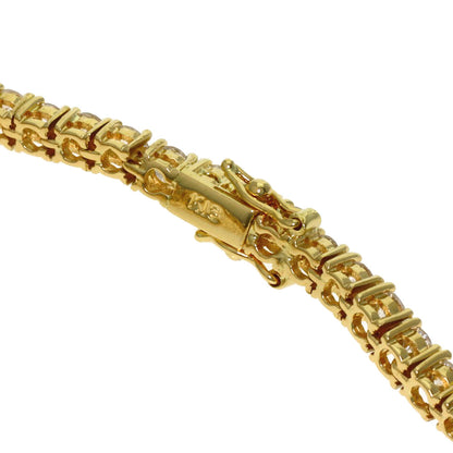4.83ct Diamond Bracelet K18 Yellow Gold 10.6g　Ladies