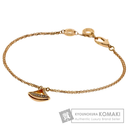 BVLGARI Diva Dream SM Diamond 2-strand Bracelet K18 Pink Gold Ladies [Used]