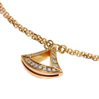 BVLGARI Diva Dream SM Diamond 2-strand Bracelet K18 Pink Gold Ladies [Used]