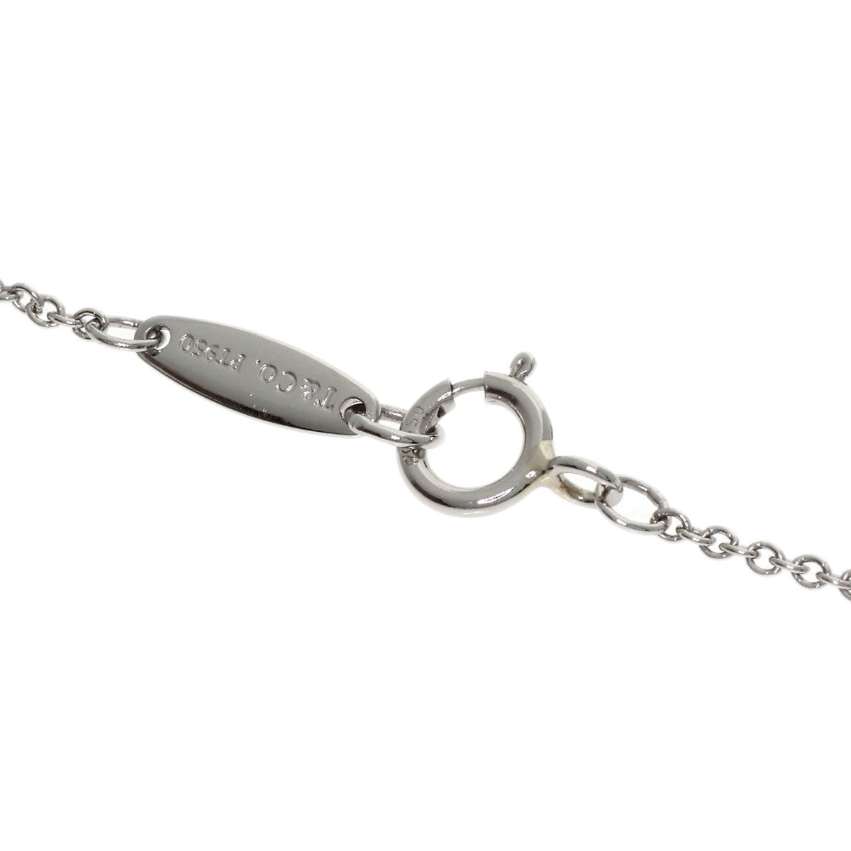 TIFFANY&Co. By The Yard 3P Diamond Bracelet Platinum PT950 Ladies [Used]