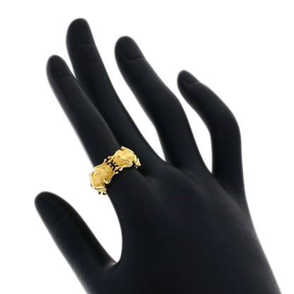 Carrera y Carrera Frog motif Ring K18 Yellow Gold Ladies [Used]