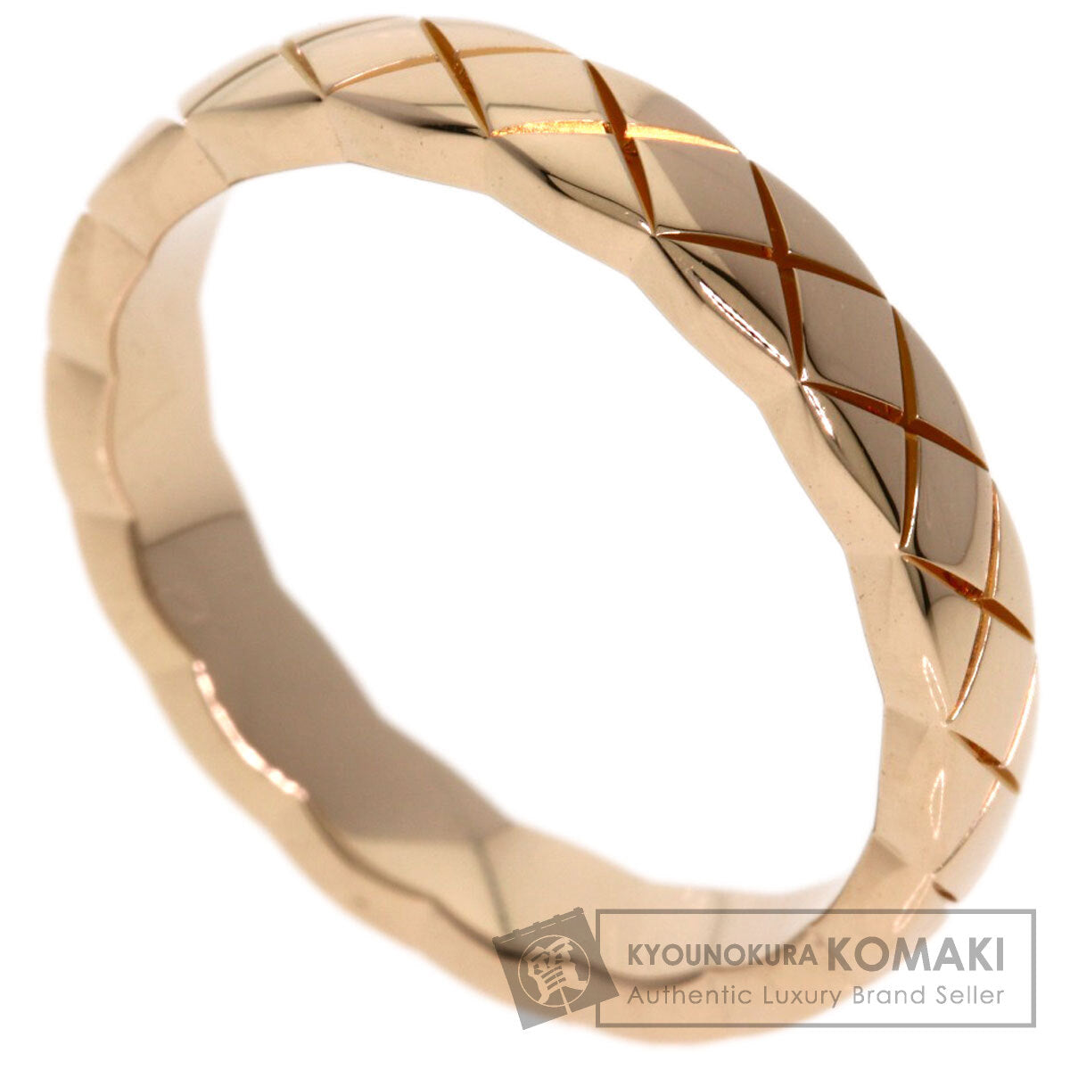 CHANEL Coco Crush Small #48 Ring K18 Pink Gold Ladies [Used]