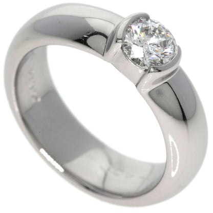 TIFFANY&Co. 1P Diamond H-VS1-VG Ring Platinum PT950 Ladies [Used]