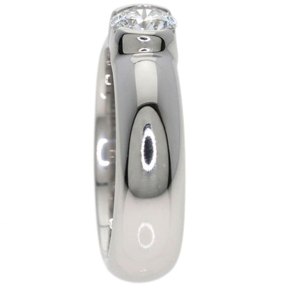 TIFFANY&Co. 1P Diamond H-VS1-VG Ring Platinum PT950 Ladies [Used]