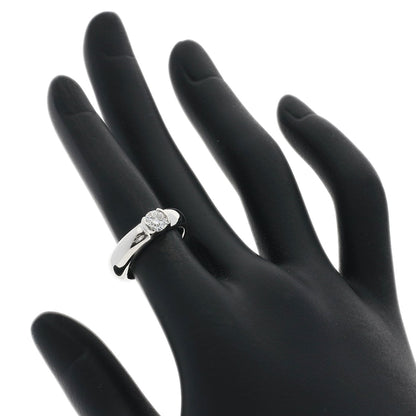 TIFFANY&Co. 1P Diamond H-VS1-VG Ring Platinum PT950 Ladies [Used]