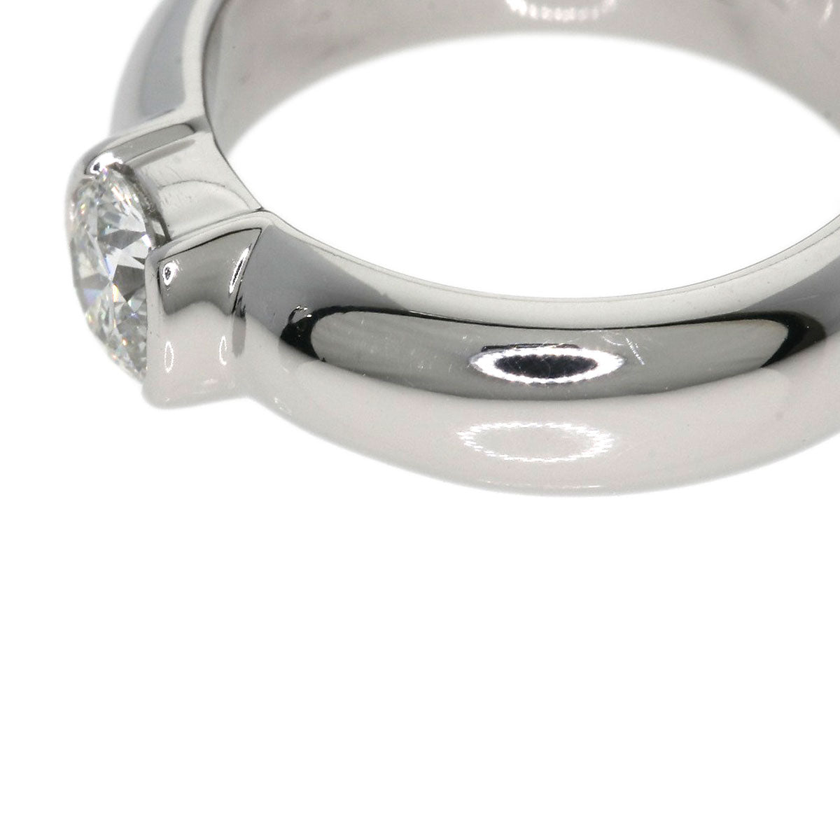 TIFFANY&Co. 1P Diamond H-VS1-VG Ring Platinum PT950 Ladies [Used]