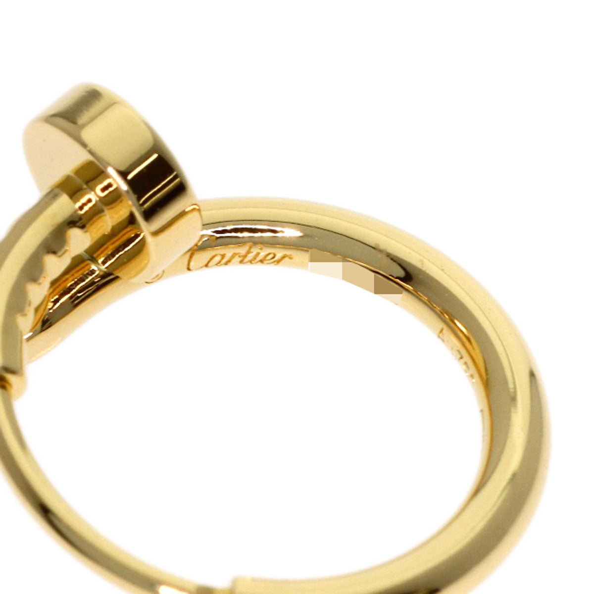 CARTIER Juste un Clou Single earring K18 Yellow Gold Ladies [Used]