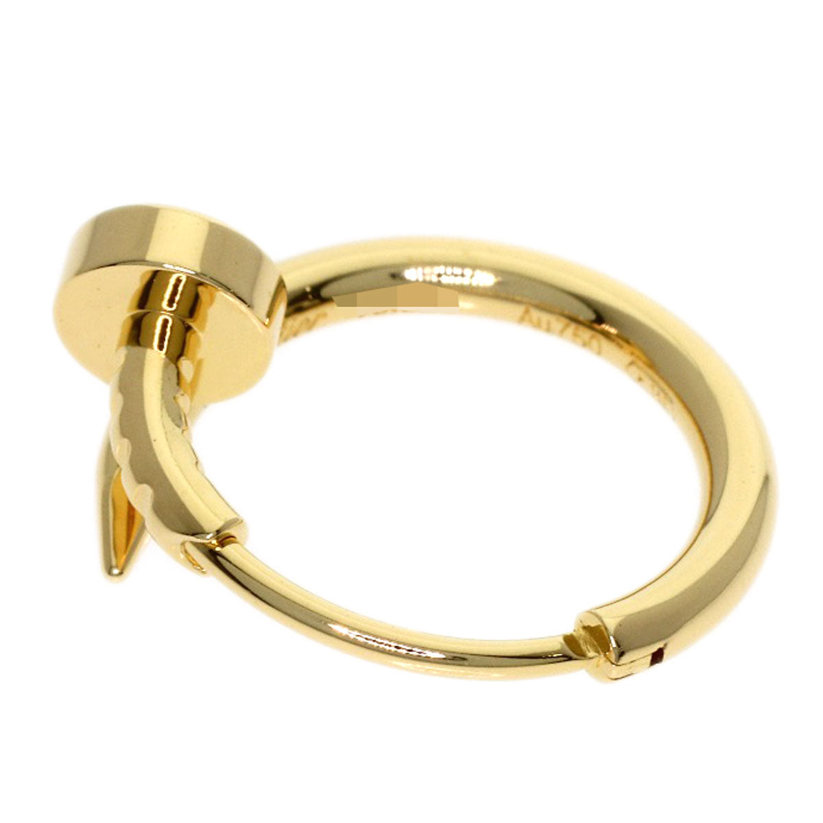 CARTIER Juste un Clou Single earring K18 Yellow Gold Ladies [Used]