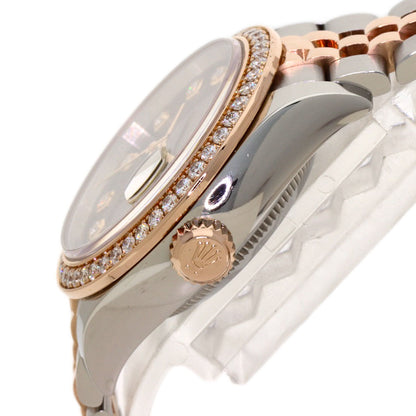 ROLEX Datejust 28 10P Diamond Watches 279381RBR Stainless Steel/SSxK18PG Ladies