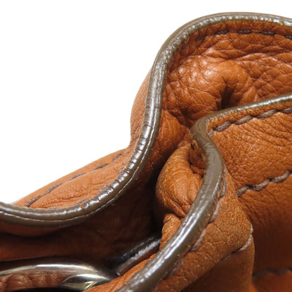 TODS logo Shoulder Bag Leather Ladies [Used]