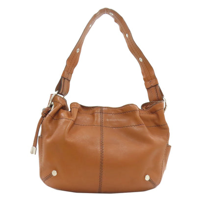 TODS logo Shoulder Bag Leather Ladies [Used]