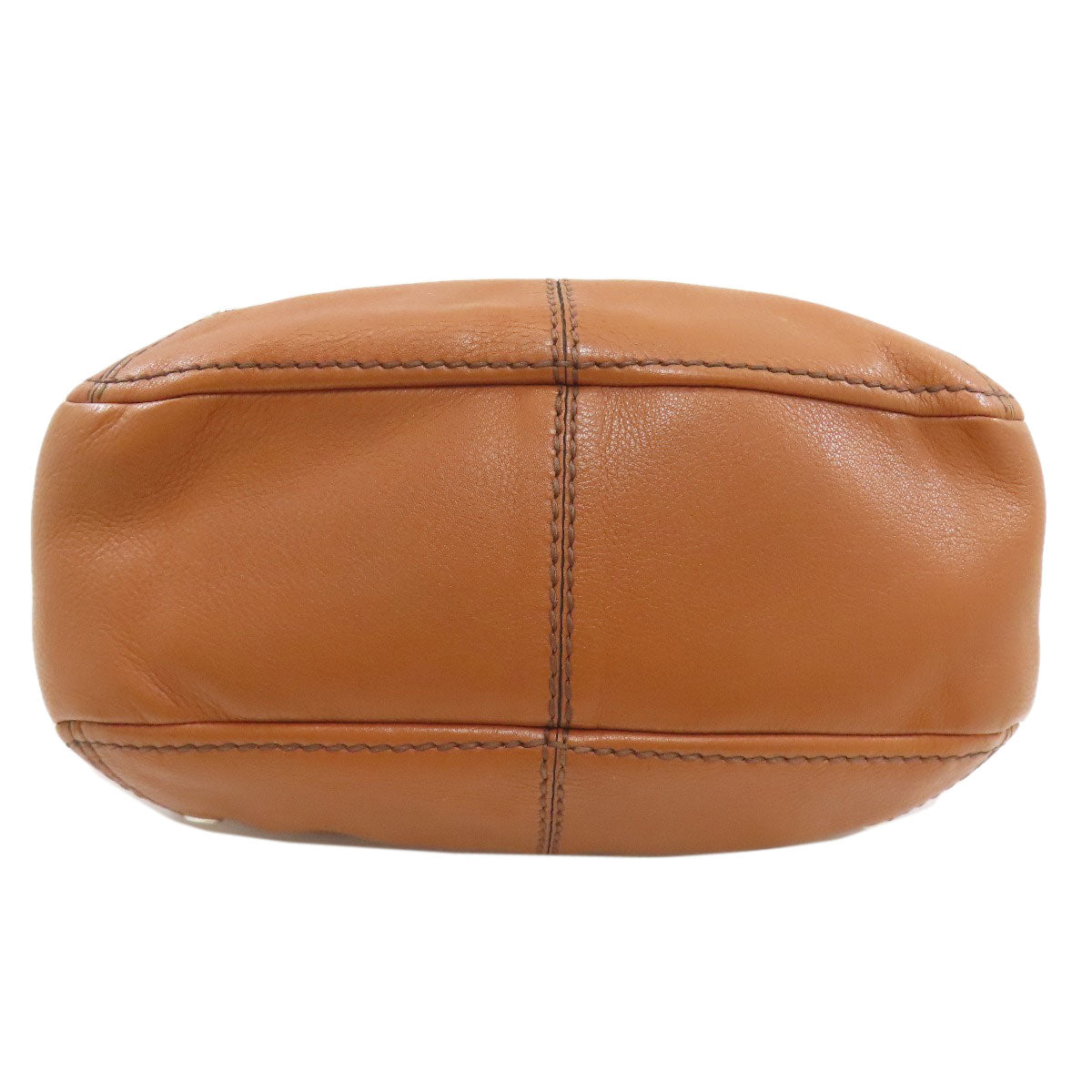 TODS logo Shoulder Bag Leather Ladies [Used]