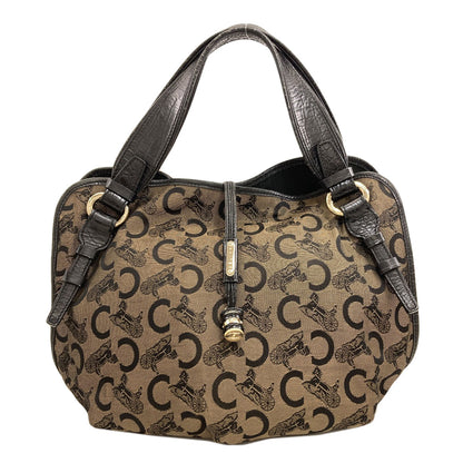 CELINE C saluki Handbag Canvas Ladies [Used]