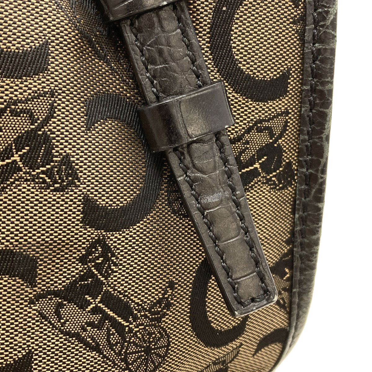 CELINE C saluki Handbag Canvas Ladies [Used]