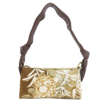 Salvatore Ferragamo One belt animal motif Handbag Nylon Ladies [Used]